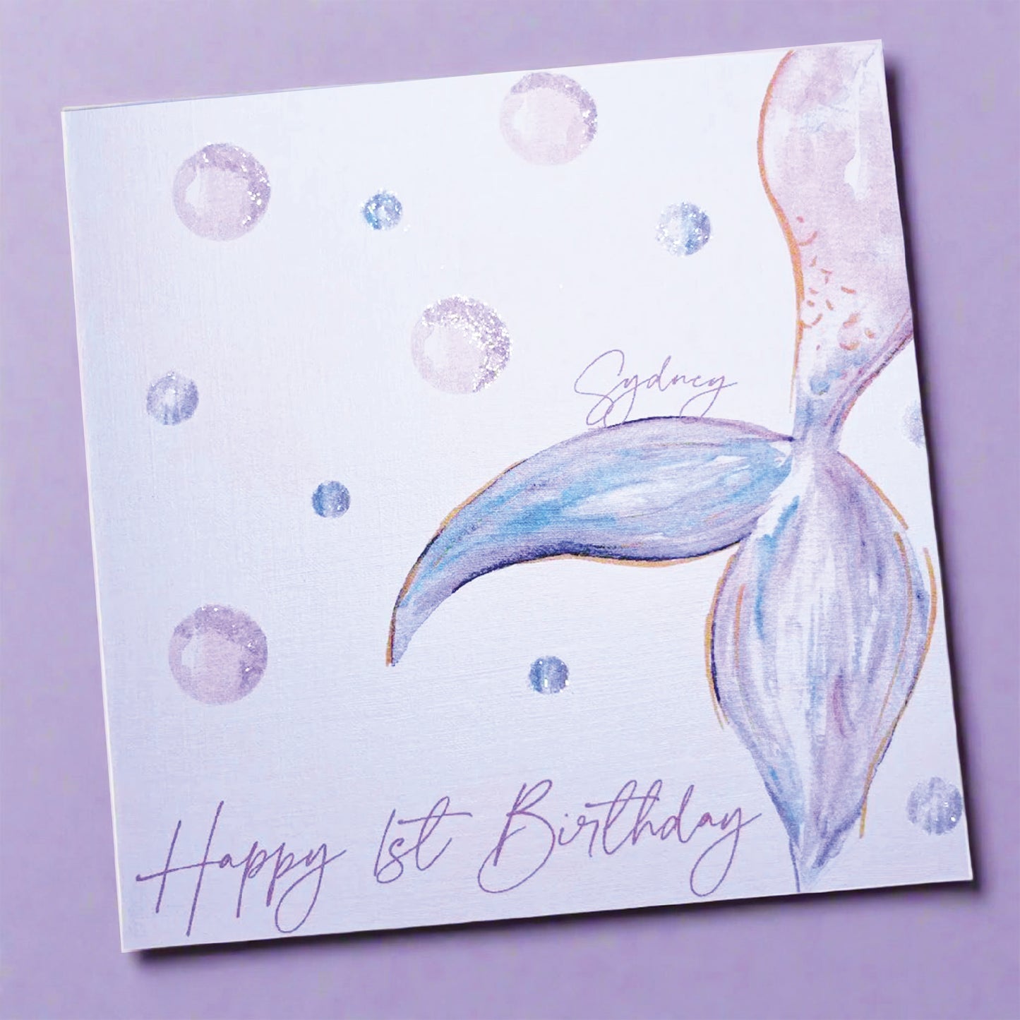 Mermaid Birthday Card