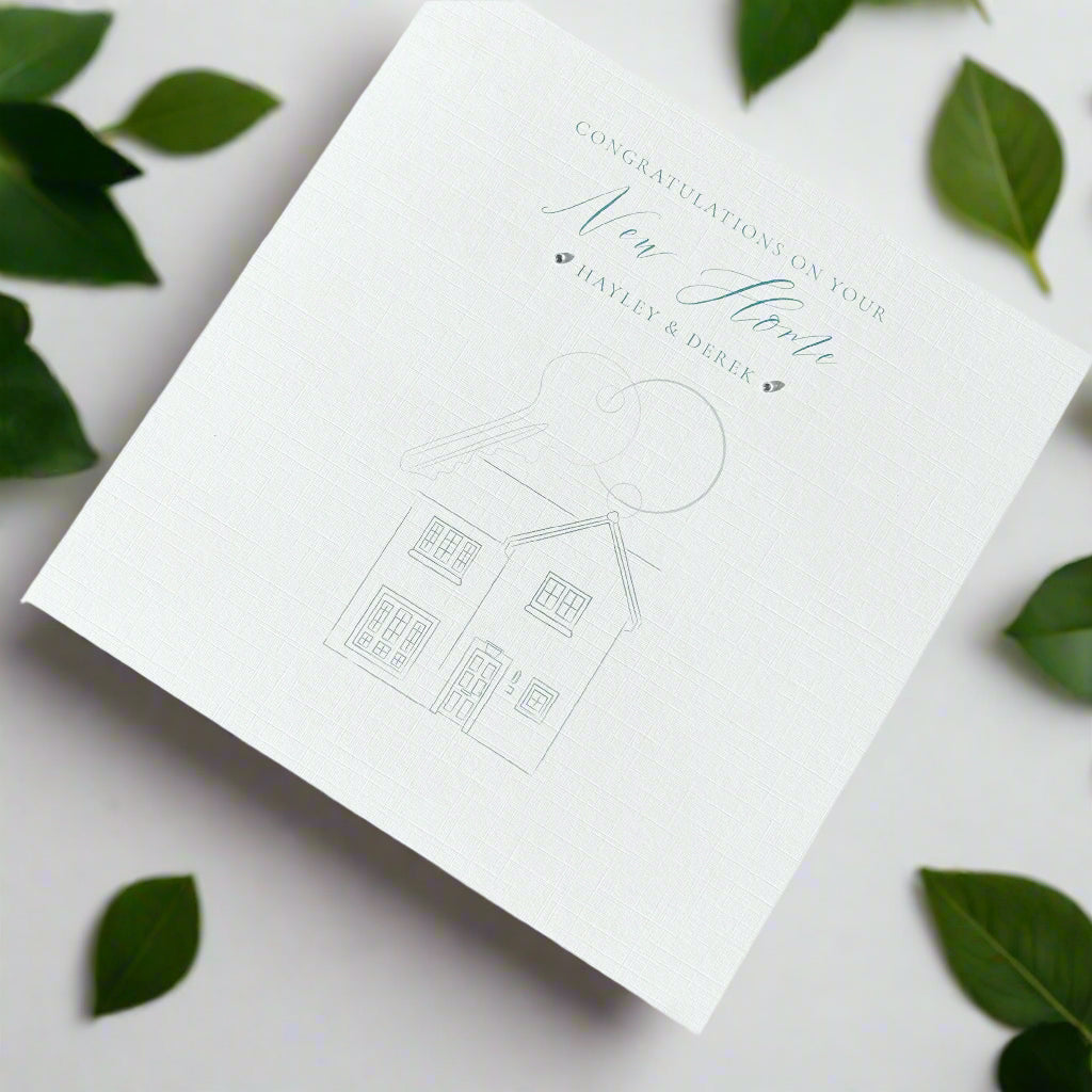 Bespoke New Home Keyring Card