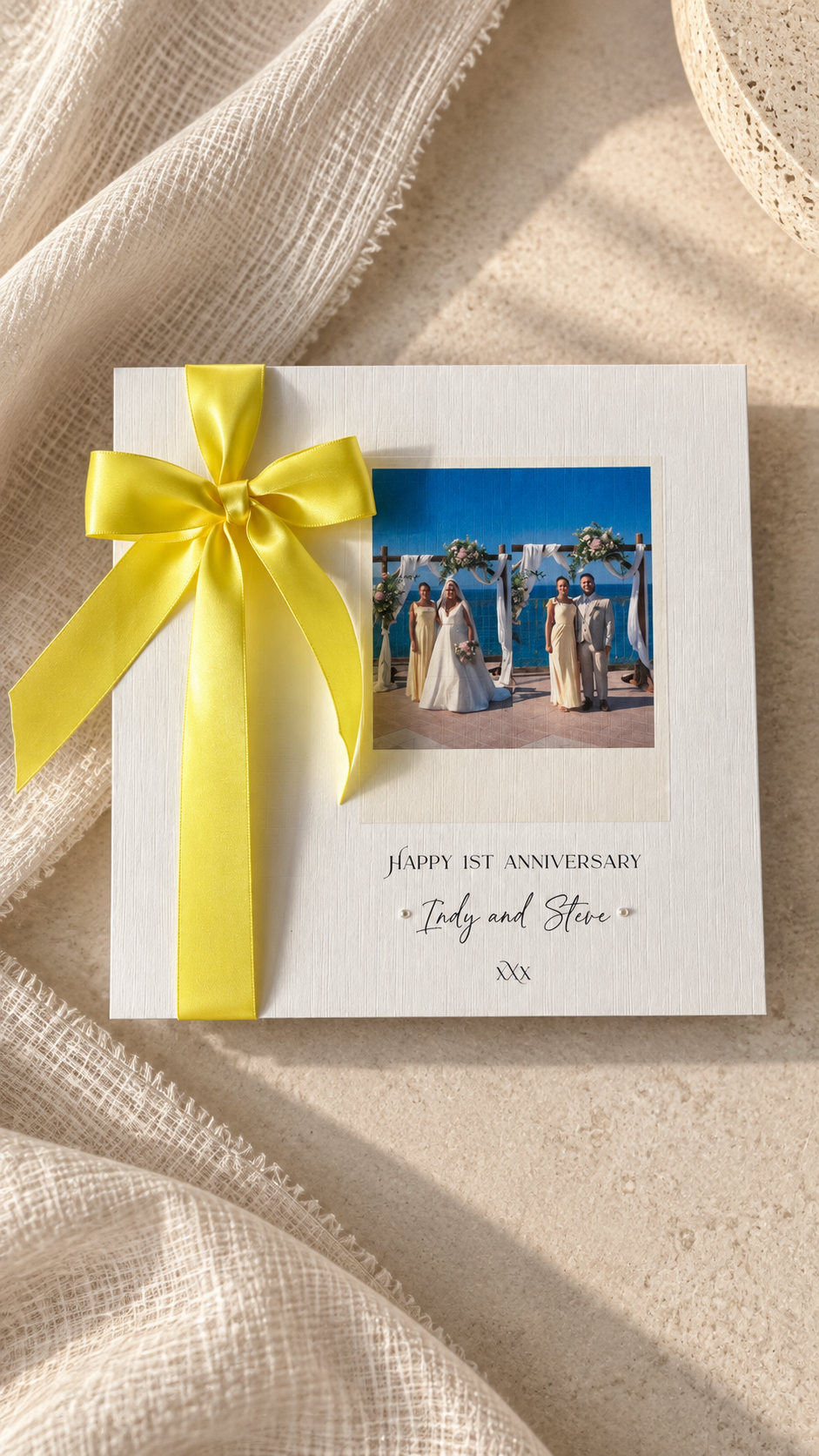 The Keepsake | Personalised Photo Card