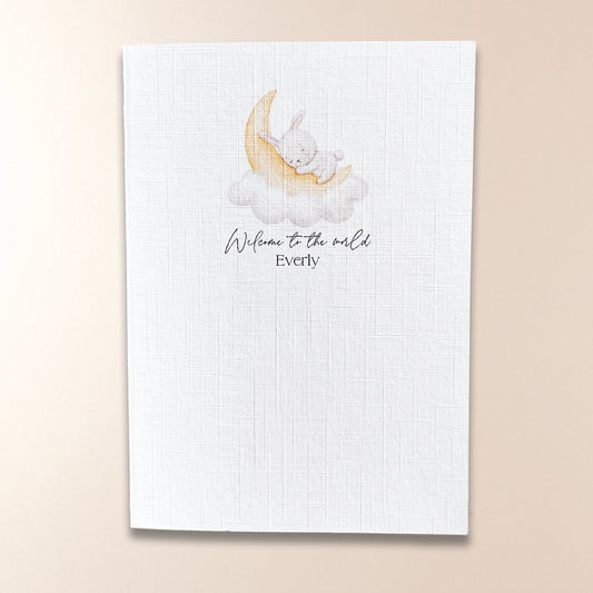 Baby Bunny Card - A6
