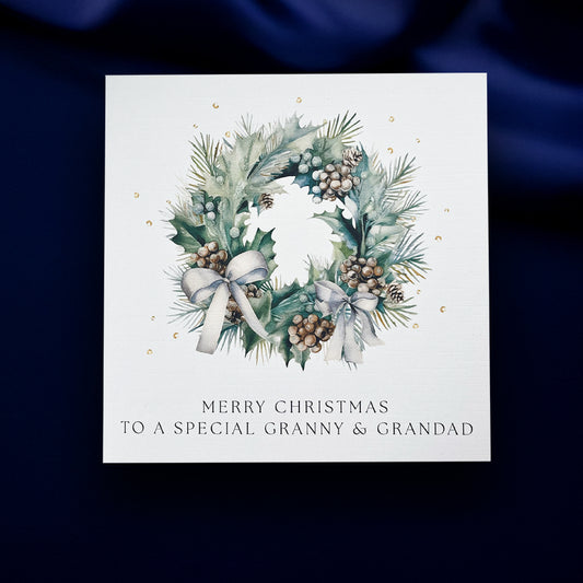 Cool Collection Wreath Greeting Card