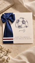 Football | Personalised Birthday Card