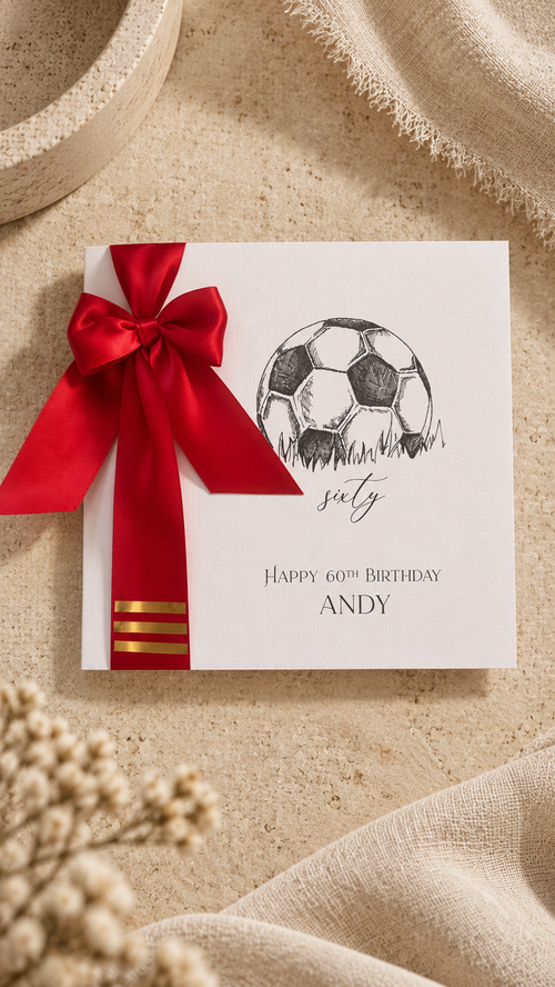 Football | Personalised Birthday Card