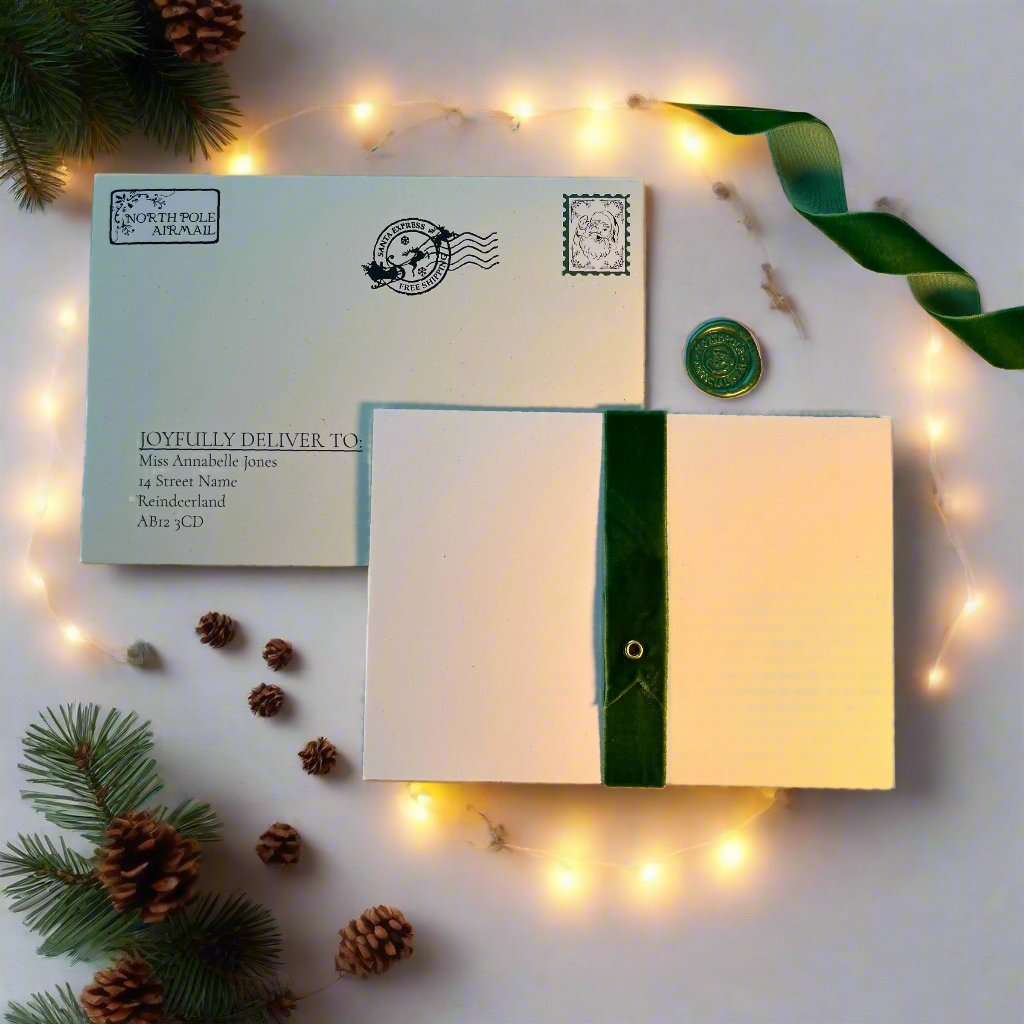 Personalised Letter From Santa - Green