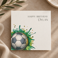 Kick Off | Personalised Birthday Card