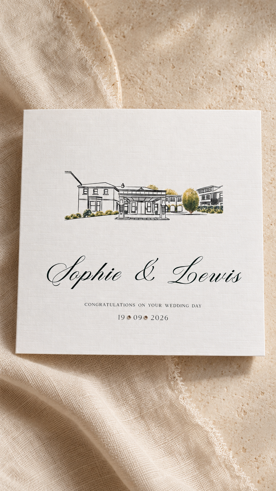 Illustrated | Marcliffe Venue Card - The Signature
