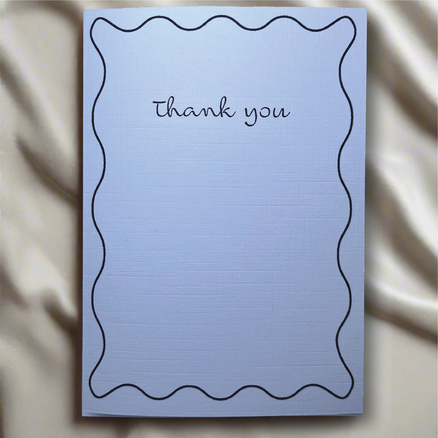 Thank you card - A6