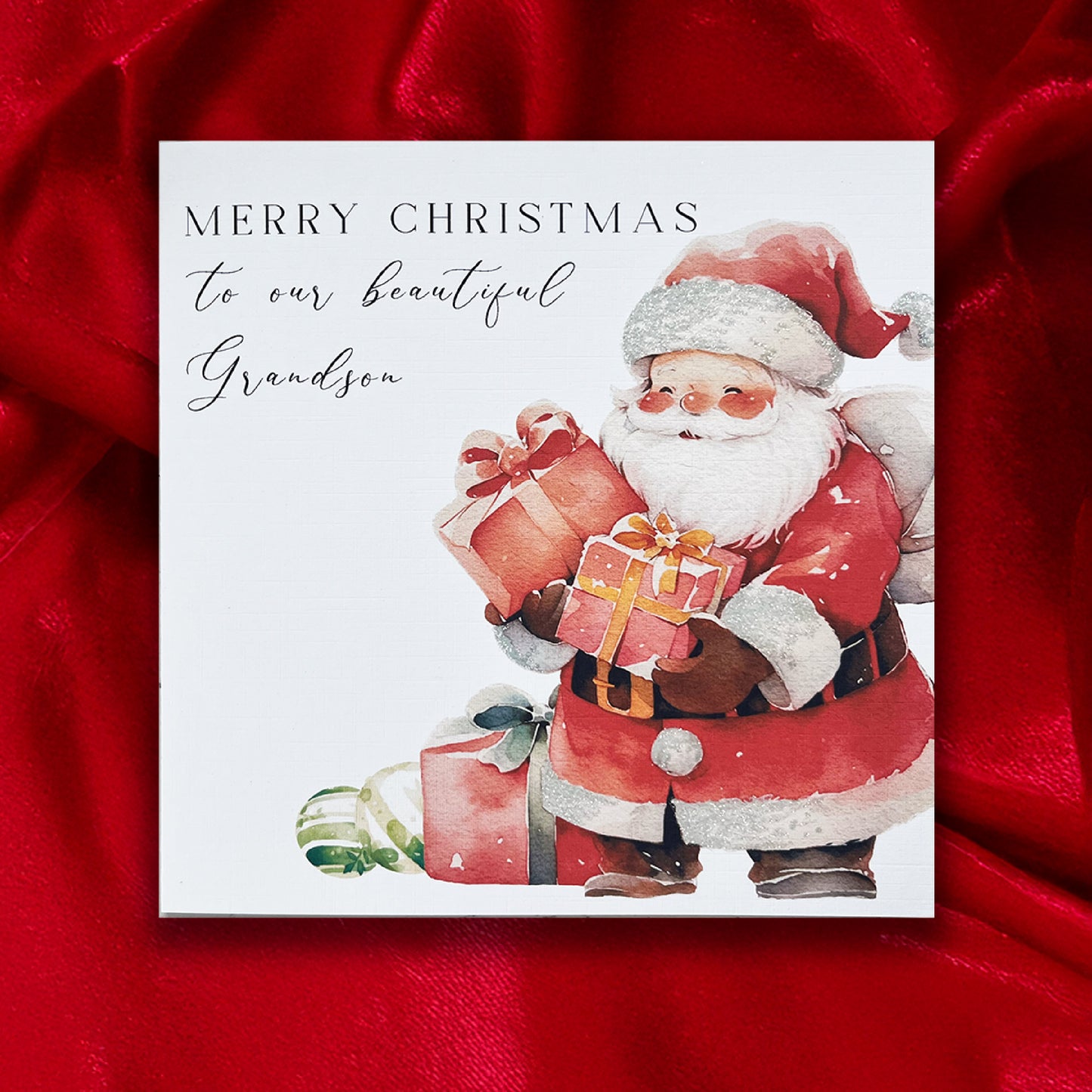 Santa Presents Greeting Card