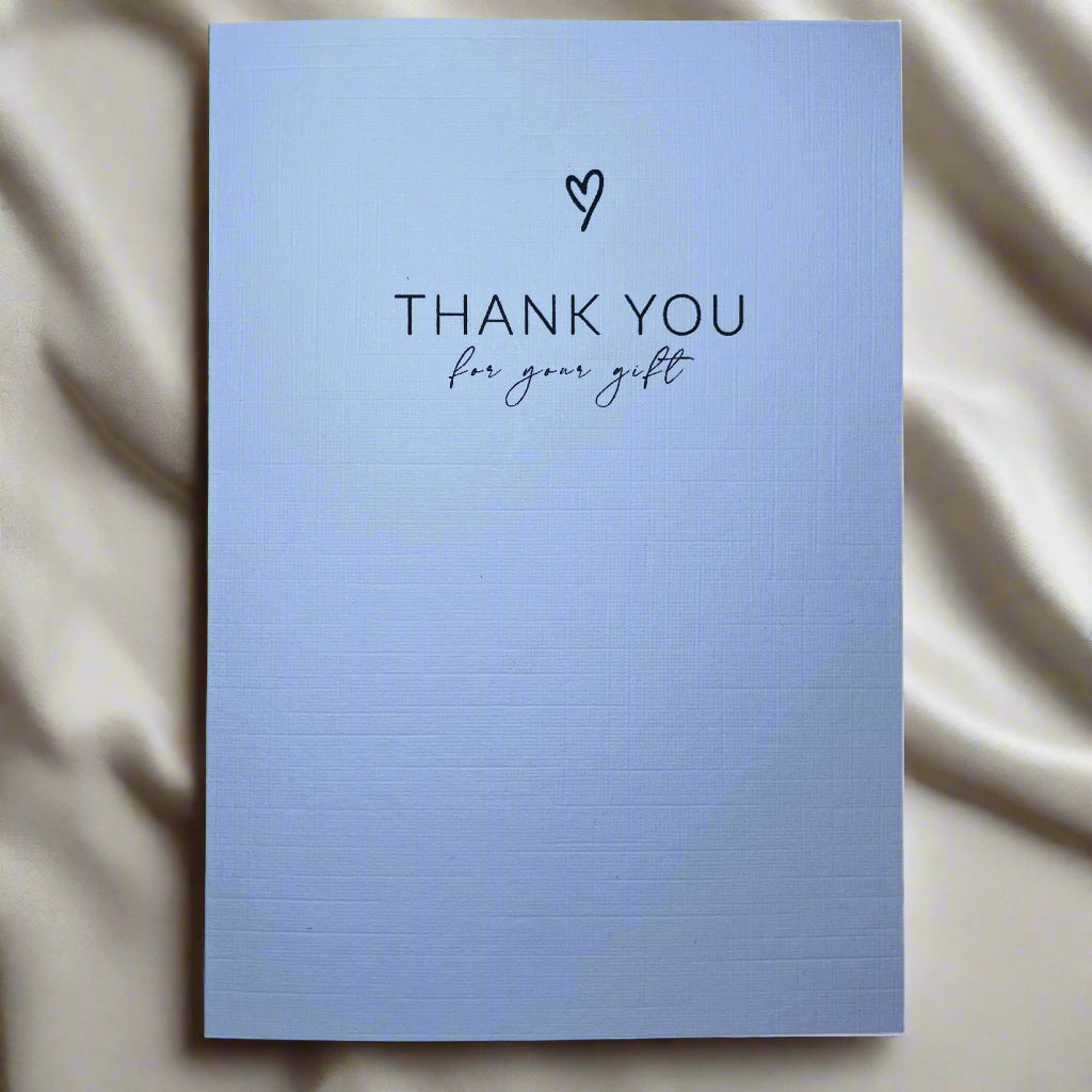 Thank you card - Personalisable - A6