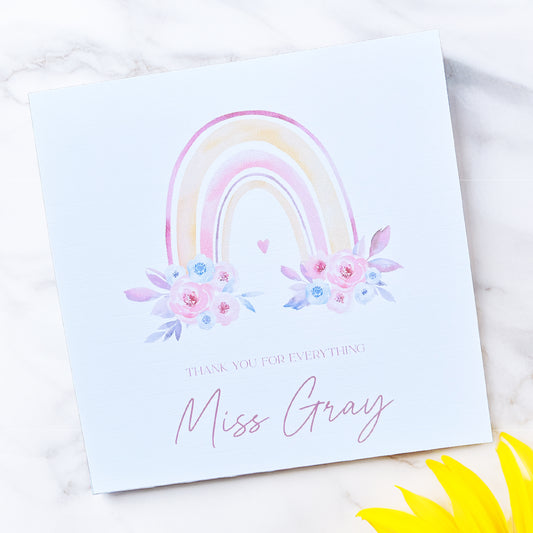 Rainbow card